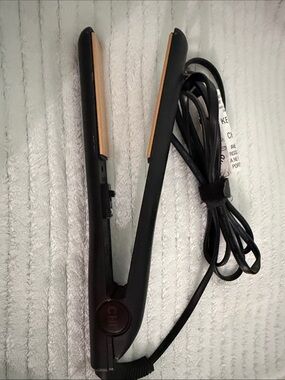CHI Black Flat Iron with Gold Plates - Sleek Everyday Styler